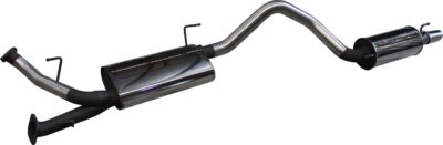 Landcruiser URJ202 4.6L/LX570 5.7L V8, 2012 On, 3in Catback Muffler Centre & Rear With 3¼in Tip (SSMKTY0171)