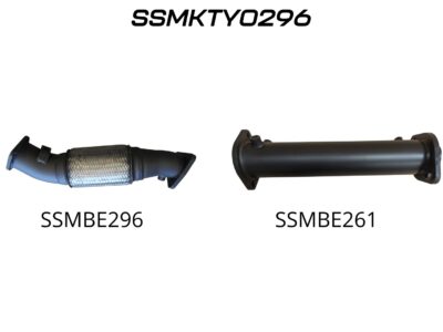 VDJ79, VDJ76, VDJ78 V8 4.5L, 3in DPF Replacement Without Cat (To Suit Factory DPF Back Position) (SSMKTY0296)