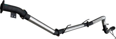 Landcruiser 300 Series V6, 3in DPF Back Without Muffler, 4in Black Tip