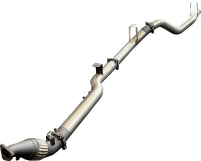 Exhaust System | Toyota Landcruiser VDJ76 4.5L V8 Wagon (Without DPF), 4in Turbo Back without Cat & without Muffler