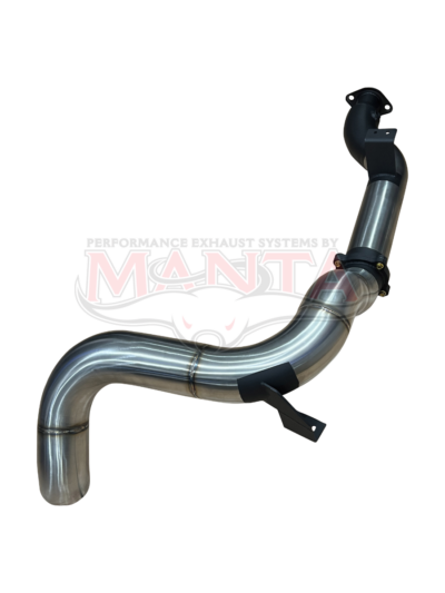 Landcruiser VDJ79 V8 4.5L TD, Dual Cab Ute 2016-2025, DPF Back, 4in Single Side Exit Without Muffler (SSMKTY0382)