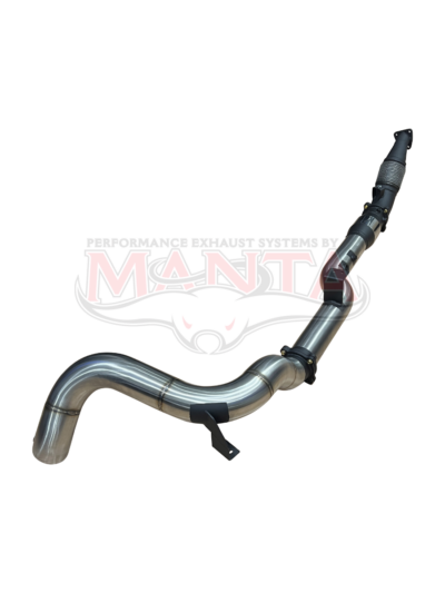 Landcruiser VDJ79 V8 4.5L TD, Dual Cab Ute 2016-2025,Turbo Back, 4in Side Exit With Cat, No Muffler (SSMKTY0383)