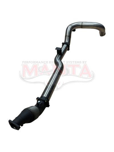 Landcruiser VDJ79 V8 4.5L TD, Dual Cab Ute 2016-2025,Turbo Back, 4in Side Exit No Cat & No Muffler (SSMKTY0384)