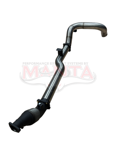 Exhaust System | Toyota Landcruiser VDJ79 V8 4.5L TD, Dual Cab Ute 2012-2016, (Without DPF), Turbo Back 4in Single Si