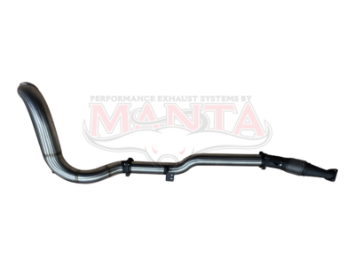 Exhaust System | Toyota Landcruiser VDJ79 V8 4.5L TD, Dual Cab Ute 2012-2016, (Without DPF), Turbo Back 4in Single Si