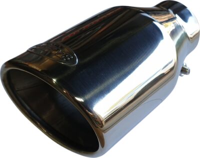 VE - VF Commodore Exhaust Tip, 2.5in Inlet, 3 1/2in Angled Outlet unbranded