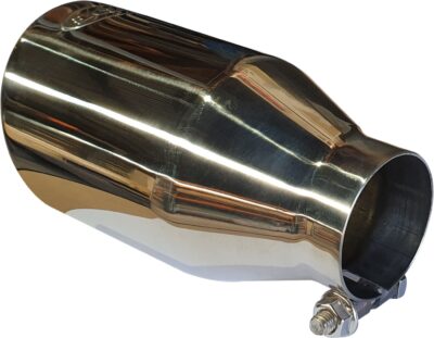 VE - VF Commodore Exhaust Tip, 2.5in Inlet, 3 1/2in Angled Outlet unbranded