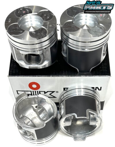 TIK Piston Set - No Alfin Insert | Mitsubishi 4M41T DOHC 16V Direct Injection