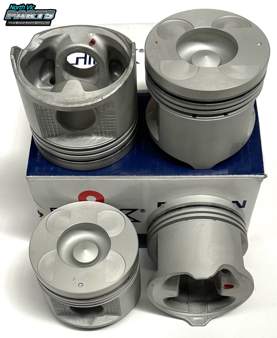 TIK Piston Set - Alfin & Oil Gallery | Nissan YD25 Early Euro 3 North Vic Parts TIK Piston Set - Alfin & Oil Gallery | Nissan YD25 Early Euro 3
