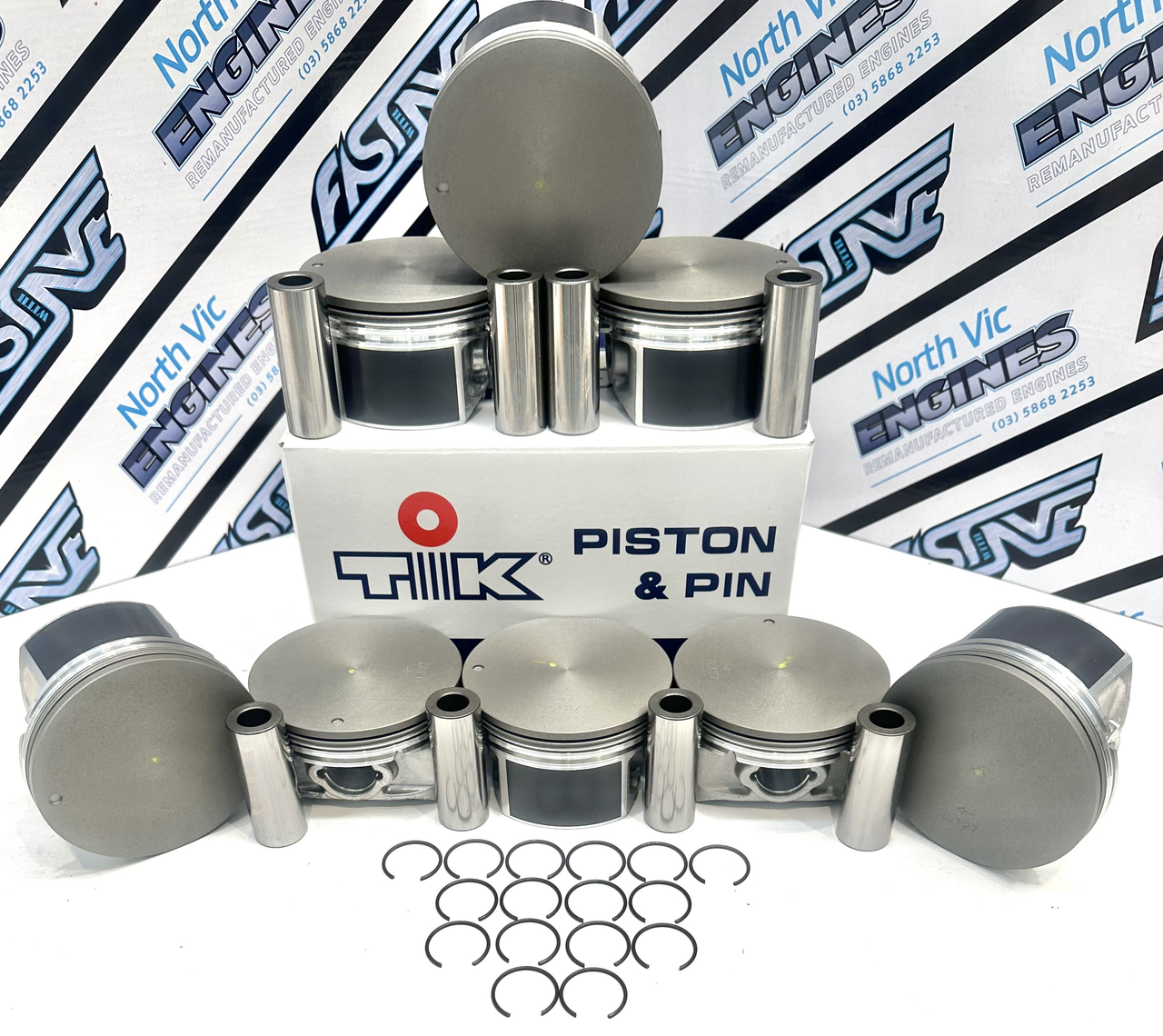 TIK Piston Set | Holden LS1 5.7L North Vic Parts TIK Piston Set | Holden LS1 5.7L