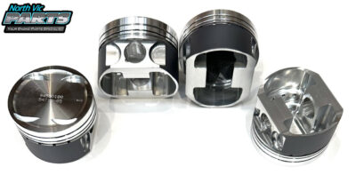 Wossner Forged Piston & Ring Set | 1.00+ Oversize | Mitsubishi 4G63T