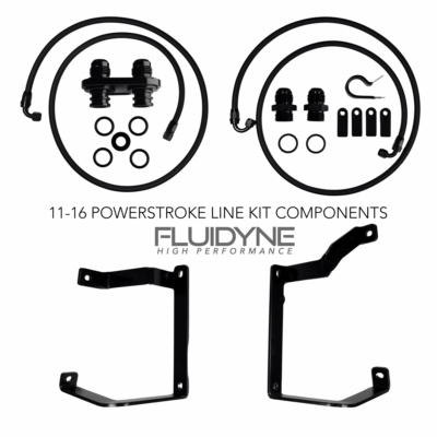 Ford 6R140 2011-2016 Fluidyne High Performance Transmission Cooler Kit