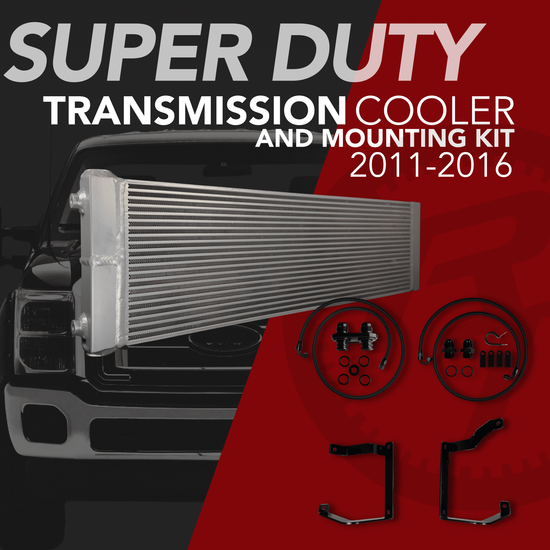 Ford 6R140 2011-2016 Fluidyne High Performance Transmission Cooler Kit