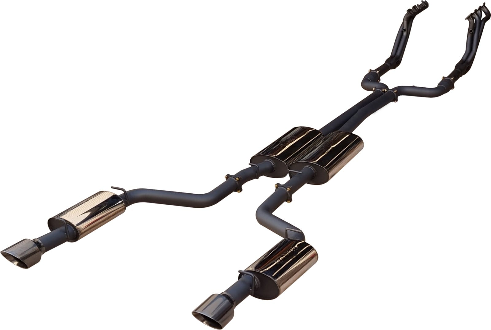 Chrysler 300C Sedan 5.7L & 6.1L V8 Twin 3in full system with 1 3/4in headers - Image 2