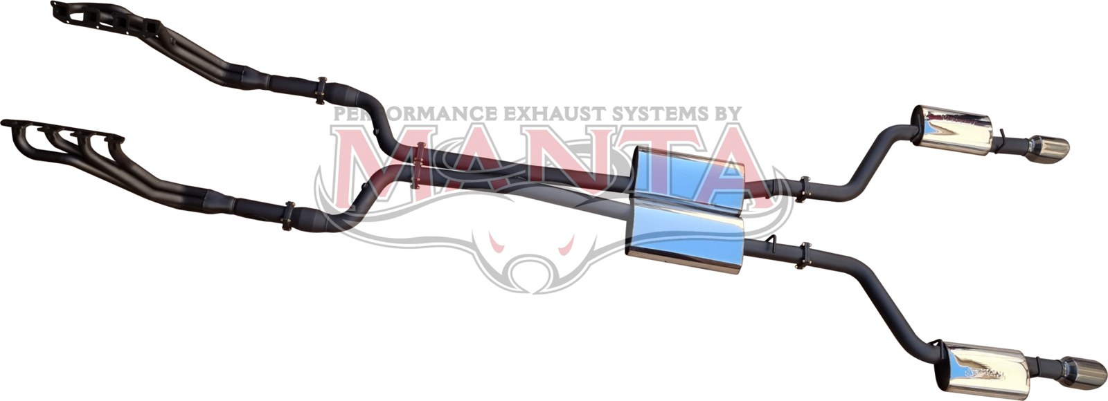 Chrysler 300C Sedan 5.7L & 6.1L V8 Twin 3in full system with 1 3/4in headers - Image 3