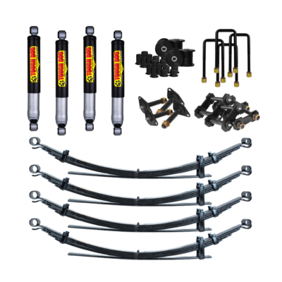 Tough Dog OE Lift Kit for Nissan Patrol MQ/MK (08/1980-1988) (Up to Bar (Nitrogen Gas) / 0-300kg (Nitrogen Gas) / Pins, U-Bolts & Shackle Bushes)