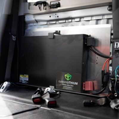Custom Lithium Battery Tray | Toyota Hilux N80