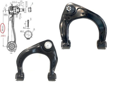 Sterling Parts Control Arm (Short) | Ford Ranger PX Series 2/3 (06/2015-12/2022) | SCA-FD154716L