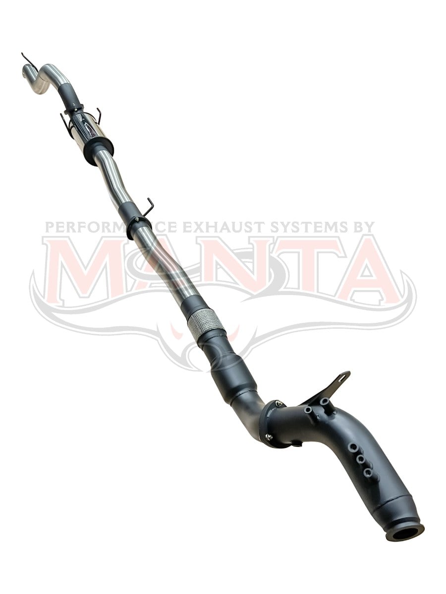 Toyota Hilux GUN126R 2.8L Turbo Back, 4in With Cat & With Muffler - Image 3