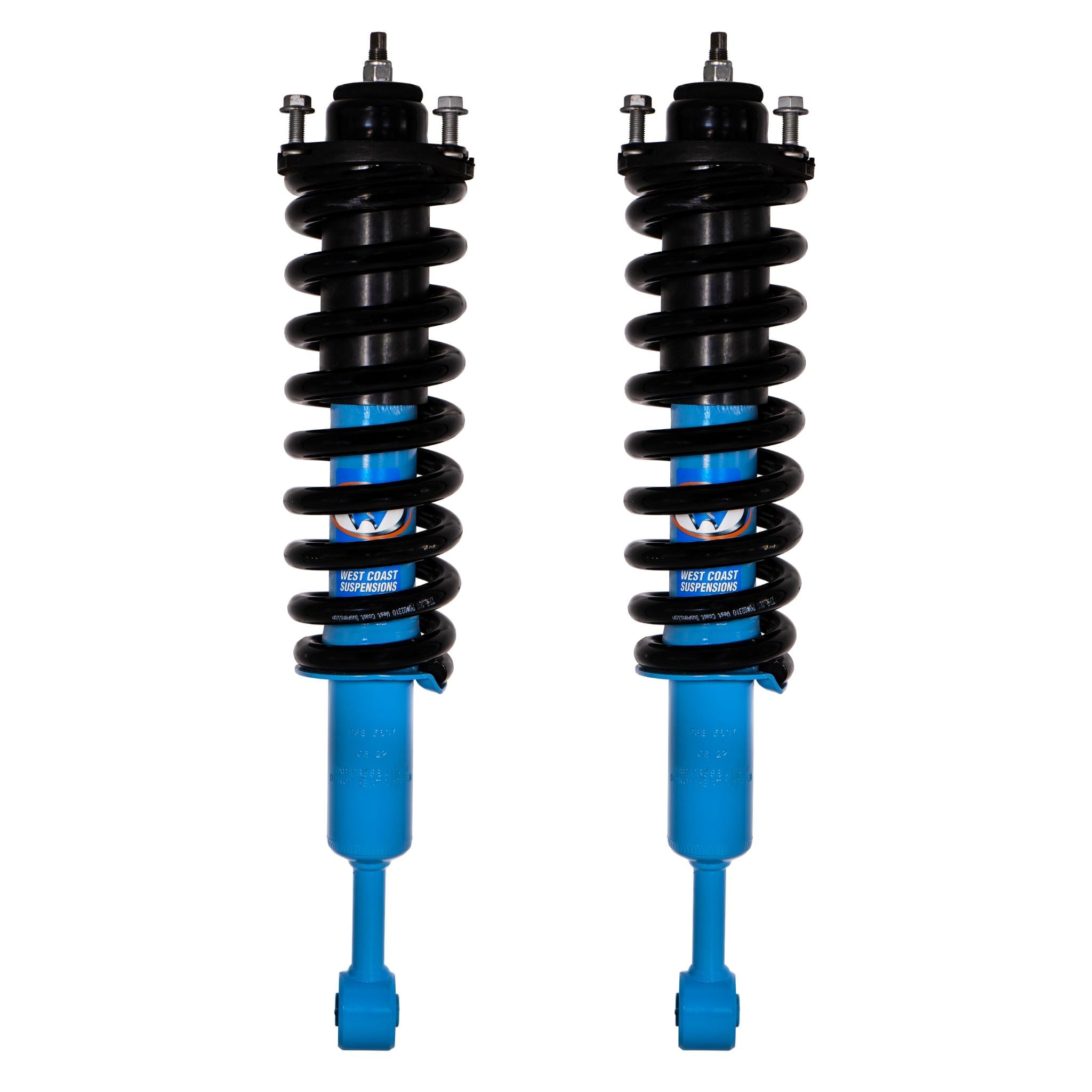 West Coast Suspensions 2" Assembled Strut Pair for Amarok (4cyl Coils)