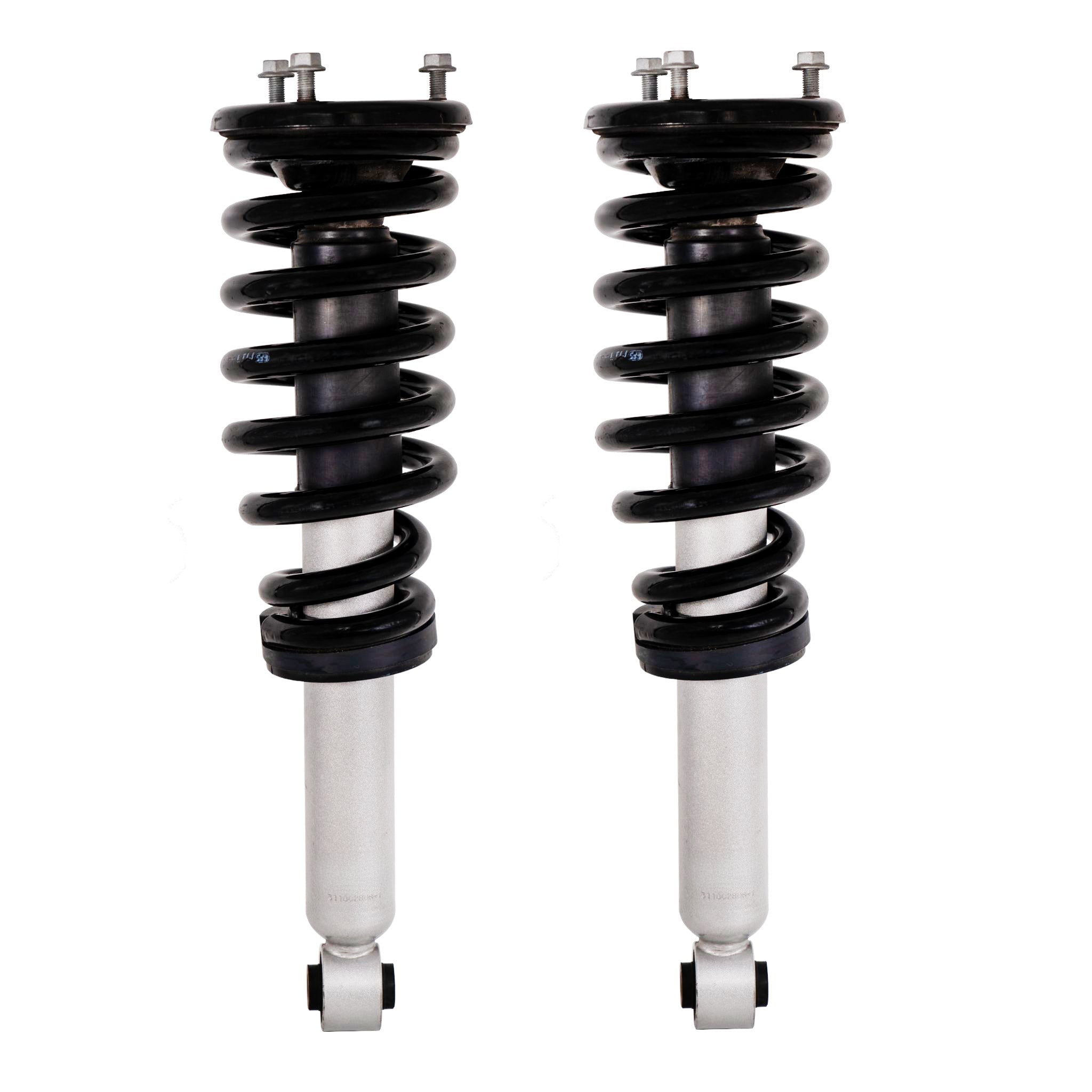 West Coast Suspensions 2" Monotube Assembled Strut Pair for LandCruiser HZJ78/VZJ78/HZJ79/VDJ79 (0-100kg + Steering Damper (VDJ))