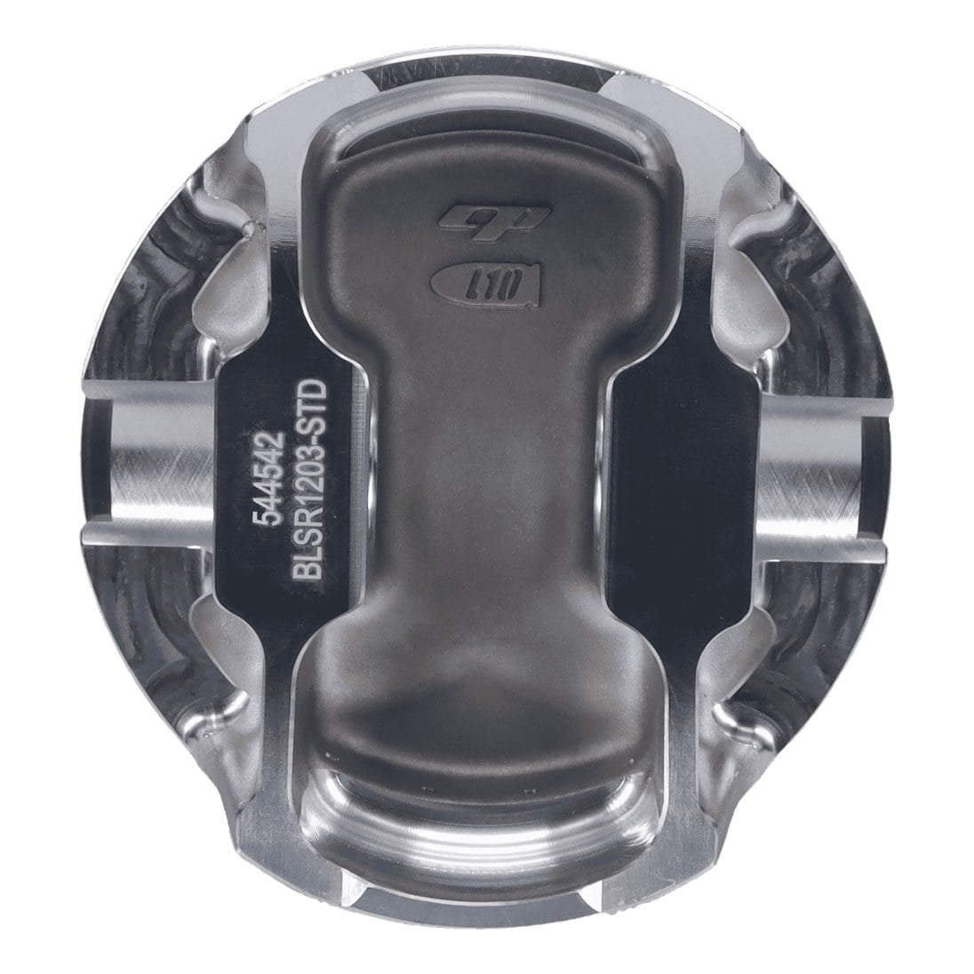 CP Bullet LS 4.125" Pistons Set | -25cc Dish Top | 4.00" Stroke | BLSR1203-STD