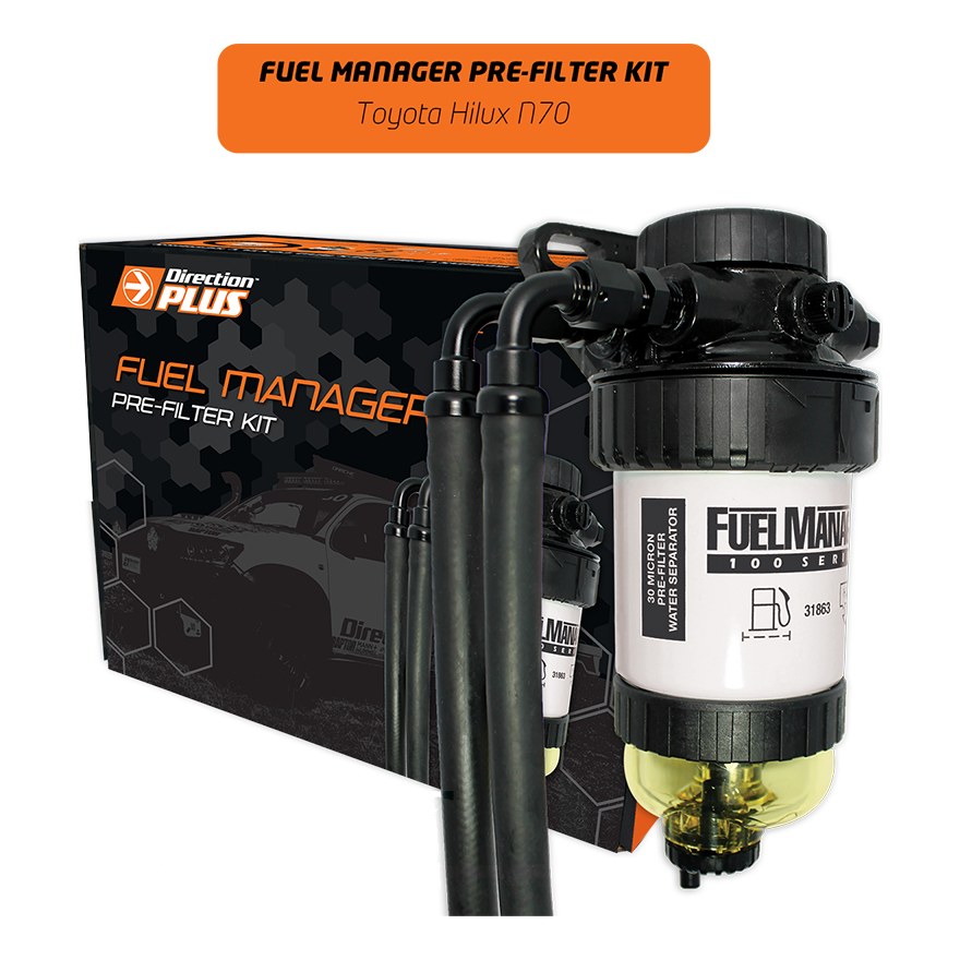 Fuel Manager Pre Filter Kit Toyota Hilux N70 (FM612DPK)