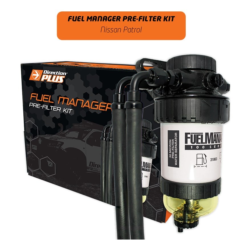 Fuel Manager Pre-Filter Kit Nissan Patrol GU (FM619DPK)