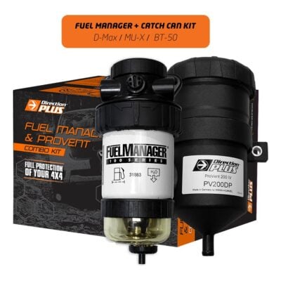 Fuel manager Pre Filter & Catch Can Kit DMAX / Mux / BT50 (FMPV645DPK)