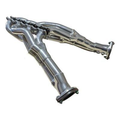 Nissan Patrol Y62 5.6 Ltr V8 2013 to Current Extractors - Ceramic Coated (Silver)
