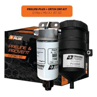 Preline Plus Pre Filter & Provent Catch Can Dual Kit DMAX / MUX / BT-50 (PLPV645DPK)