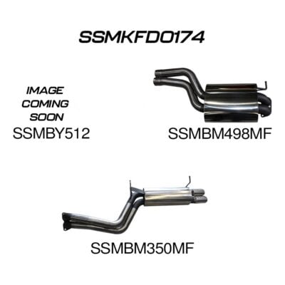 Ford Falcon FG XR6 Turbo 2.5in Dual Catback (SSMKFD0174)
