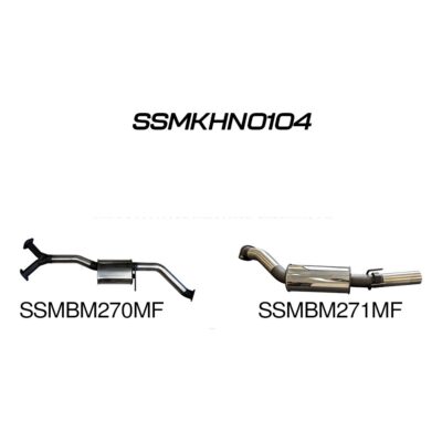 Holden Commodore VZ V6 Sedan 3in Catback Muffler/Muffler (SSMKHN0104)