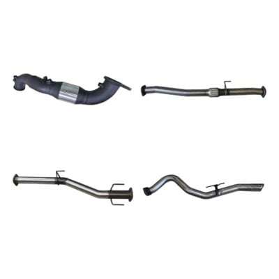 Isuzu D-Max 2020 ON 3.0L TURBO BACK WITH CAT & WITHOUT MUFFLER (SSMKIZ0022)