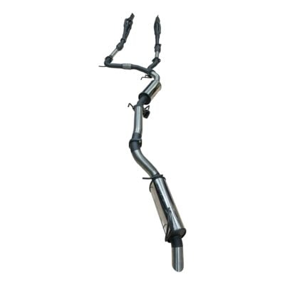 Nissan Patrol Warrior Y62 V8 5.6L Wagon 3in Full Exhaust System, Resonator Centre & Bi-Modal (SSMKNI0129)