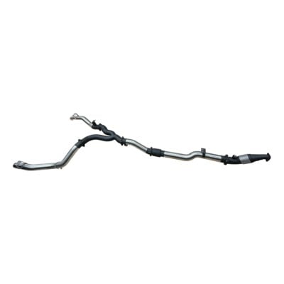 Landcruiser VDJ79 V8 4.5L TD, Dual Cab Ute 2012-2016, (Without DPF) 4in Dual With Cat & No Muffler