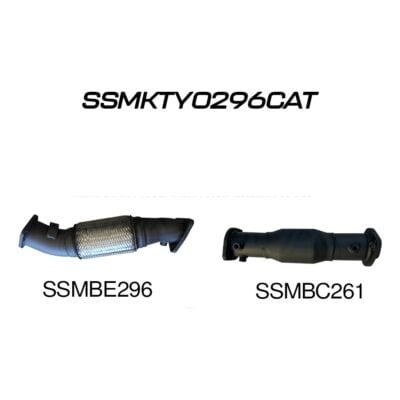 VDJ79, VDJ76, VDJ78 V8 4.5L, 3in DPF Replacement With Cat (To Suit Factory DPF Back Position) (SSMKTY0296CAT)