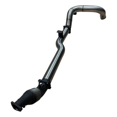 Exhaust System | Toyota Landcruiser VDJ79 V8 4.5L TD, Dual Cab Ute 2012-2016, (Without DPF), Turbo Back 4in Single Si